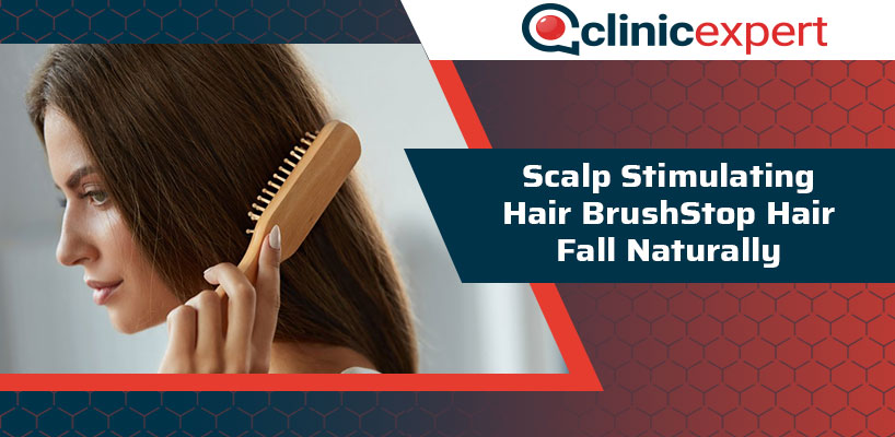 Scalp Stimulating Hair Brush | ClinicExpert