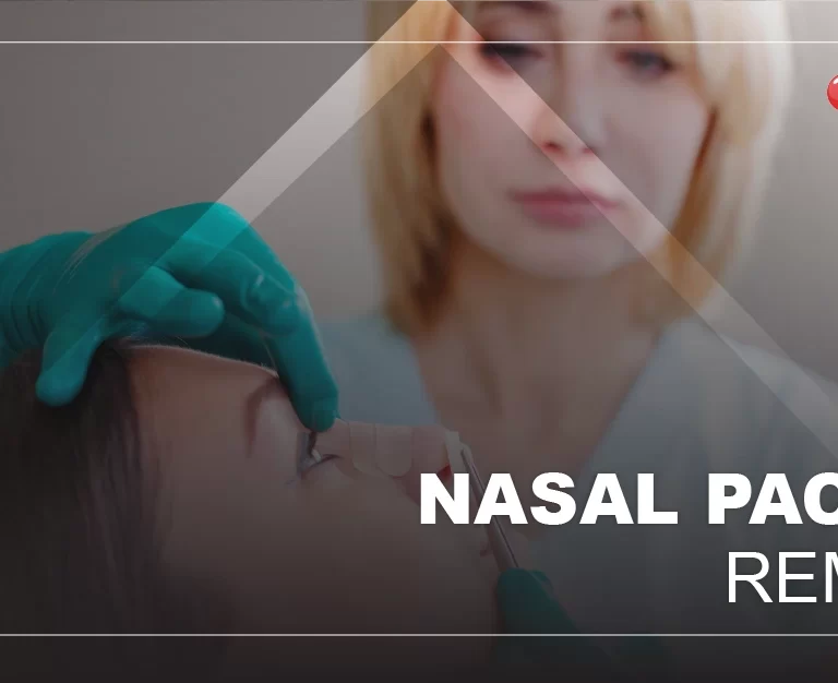 nasal-packing-removal